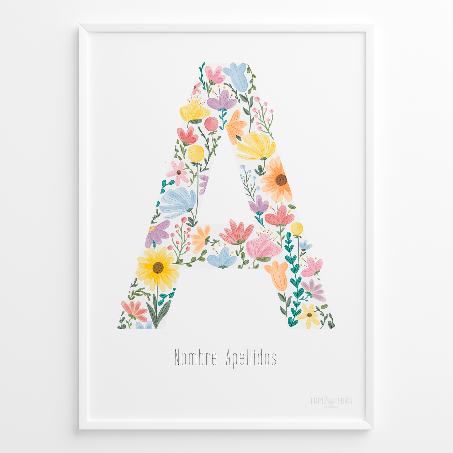 Letra & Flores
