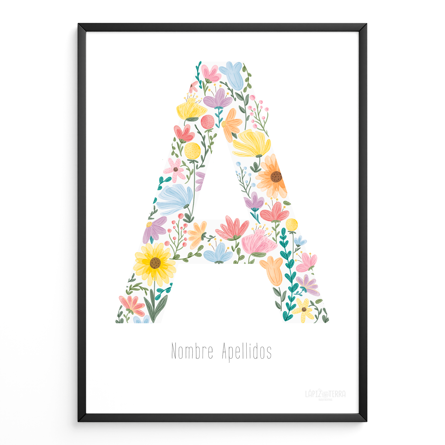 Letra & Flores