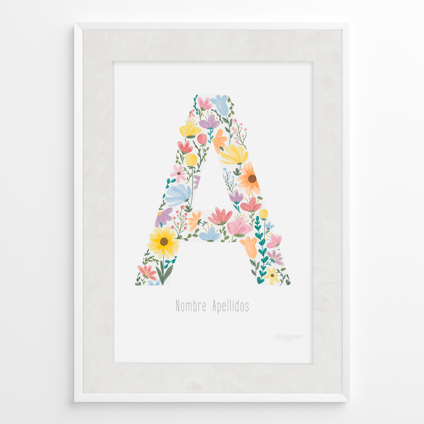 Letra & Flores