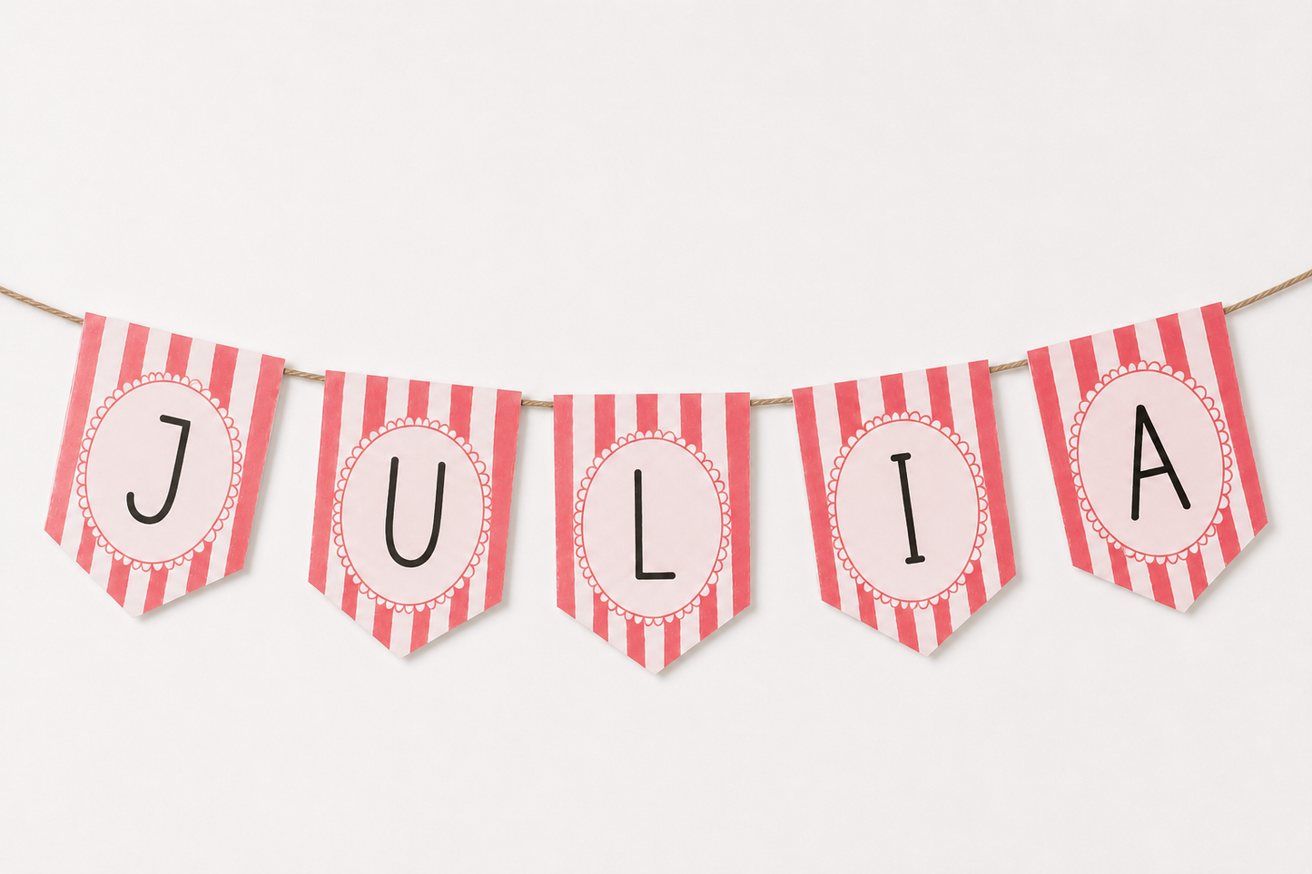 Banderines Letras