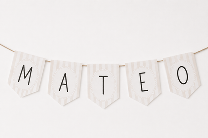 Banderines Letras