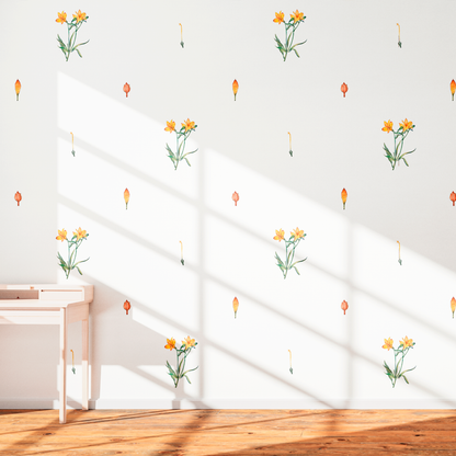 Stickers Murales Astromelia