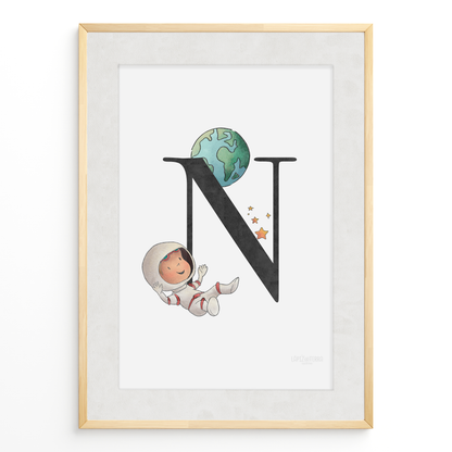 Letra & Astronauta