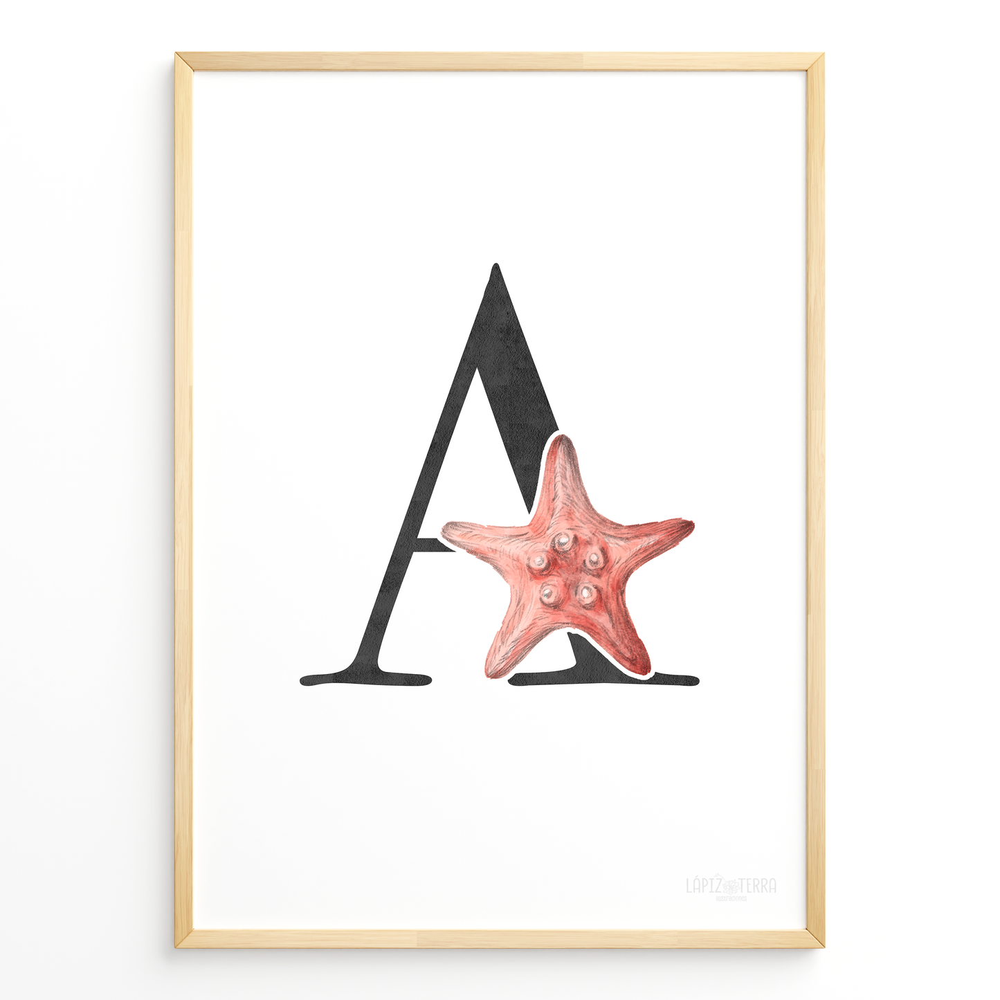 Letra & Estrella de Mar