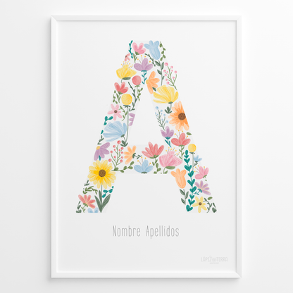 Letra & Flores