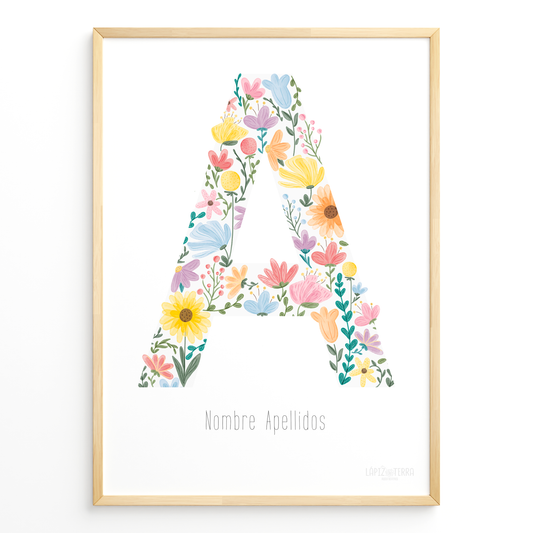 Letra & Flores