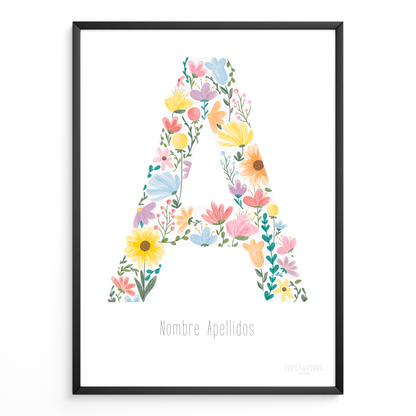 Letra & Flores