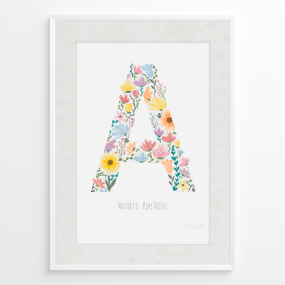 Letra & Flores