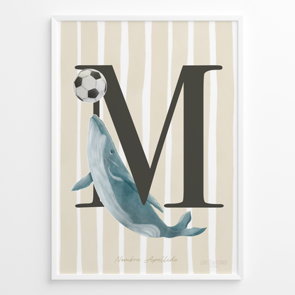 Letra & Ballena
