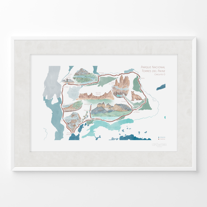 Torres del Paine Circuito O - Color