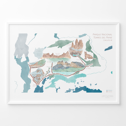 Torres del Paine Circuito W - Color