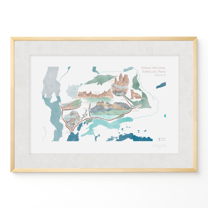 Torres del Paine Circuito W - Color